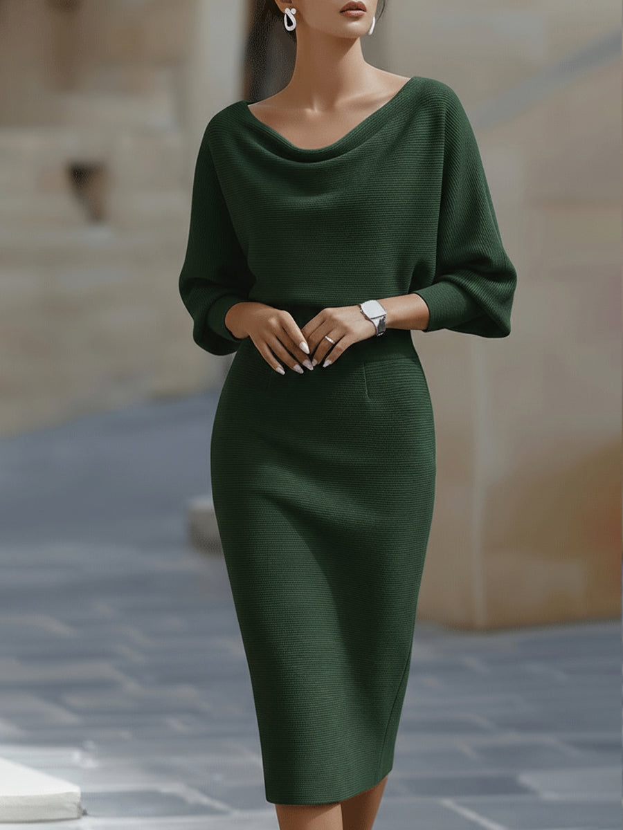 Lydia | Vestido Midi Elegante para el Día a Día para Mulher