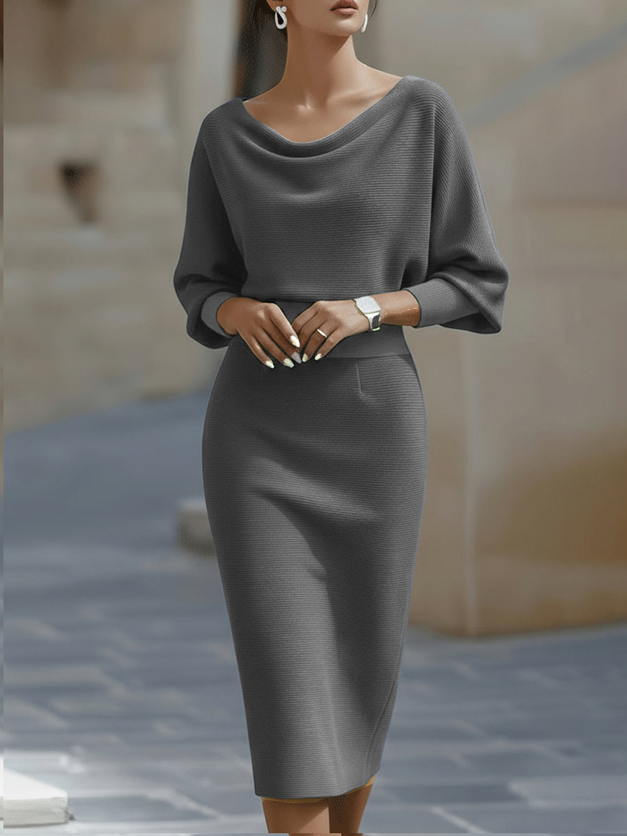 Lydia | Vestido Midi Elegante para el Día a Día para Mulher