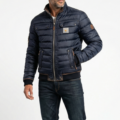 Russell | Chaqueta de temporada intermedia vintage para Hombre