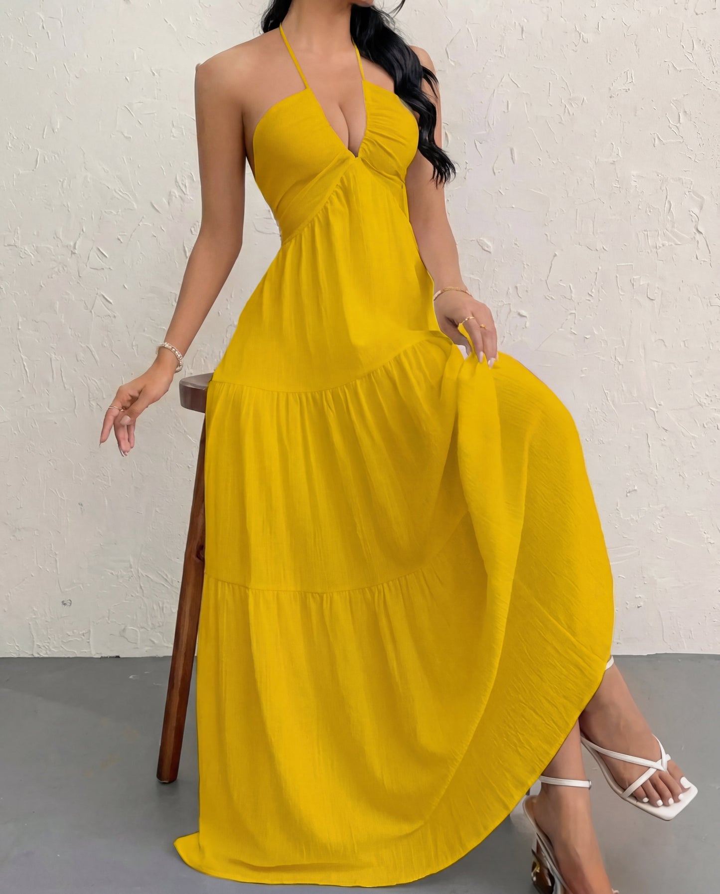 Alba - Vestido Verano Esencial para Mujer