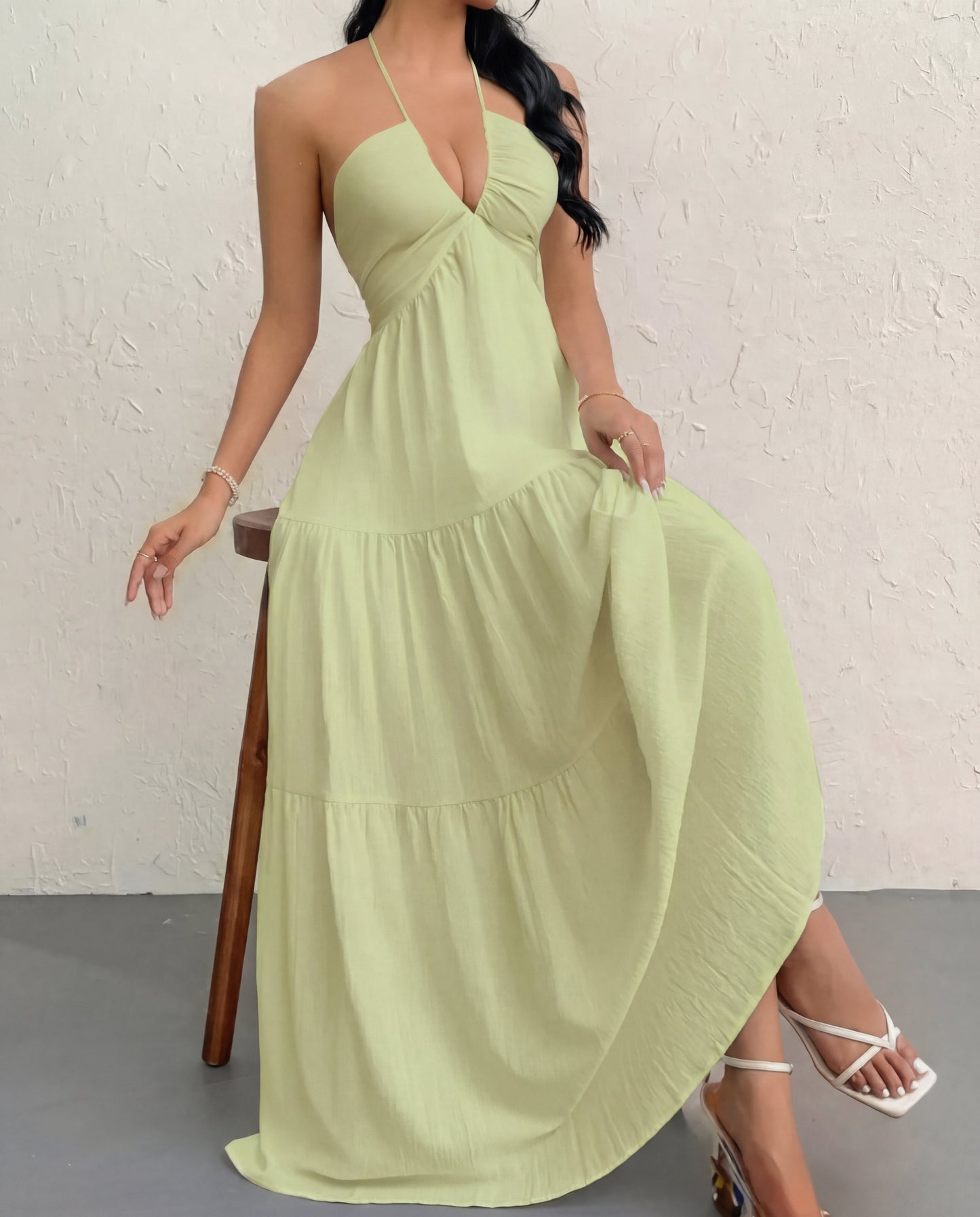 Alba - Vestido Verano Esencial para Mujer
