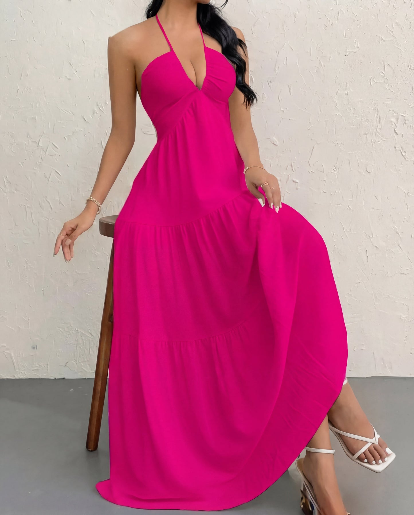 Alba - Vestido Verano Esencial para Mujer