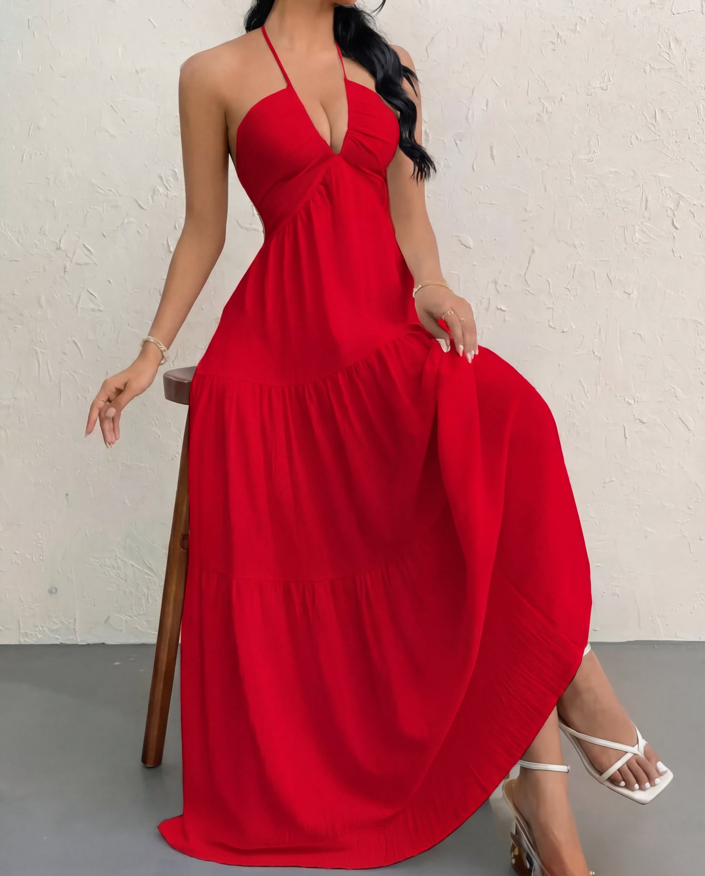Alba - Vestido Verano Esencial para Mujer