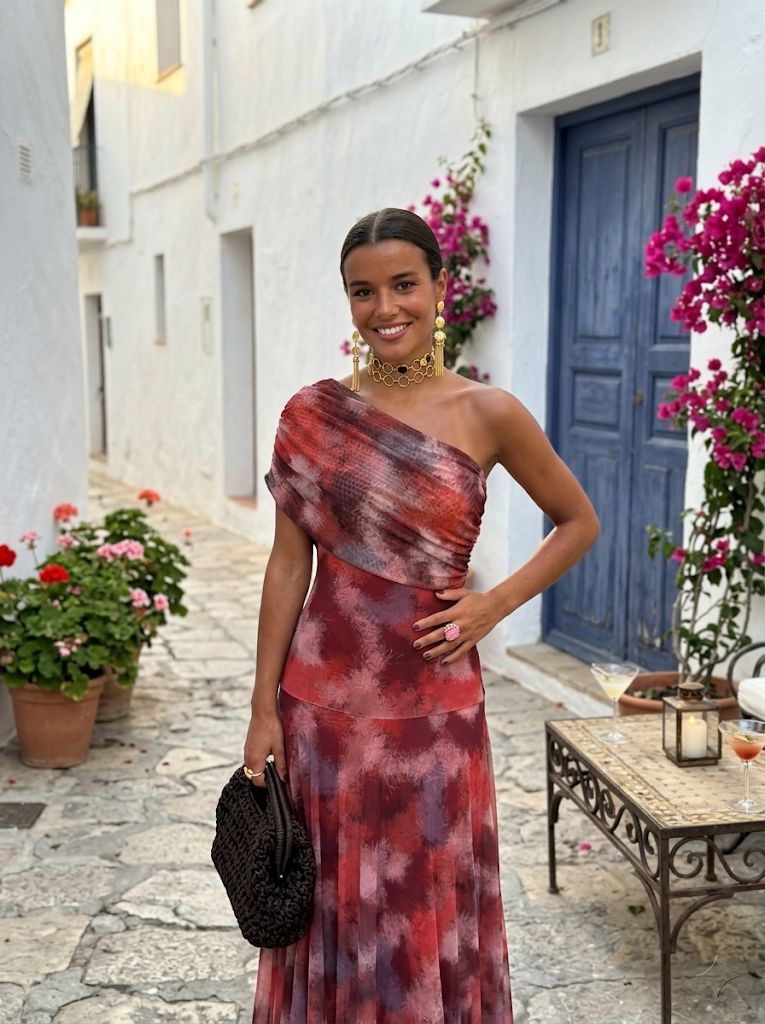 Carla | Vestido maxi elegante y sencillo para Mujer