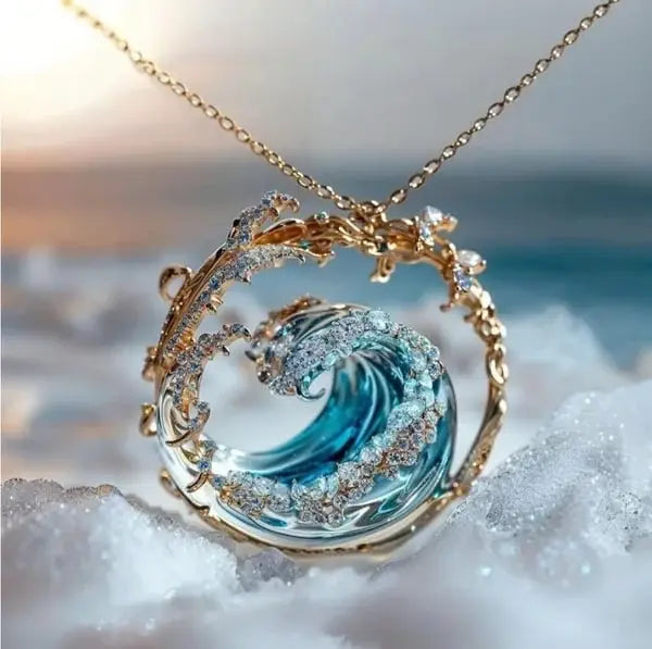 Évelia - Collar Oceánico para Mujer