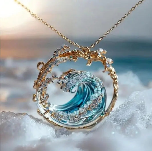 Évelia - Collar Oceánico para Mujer