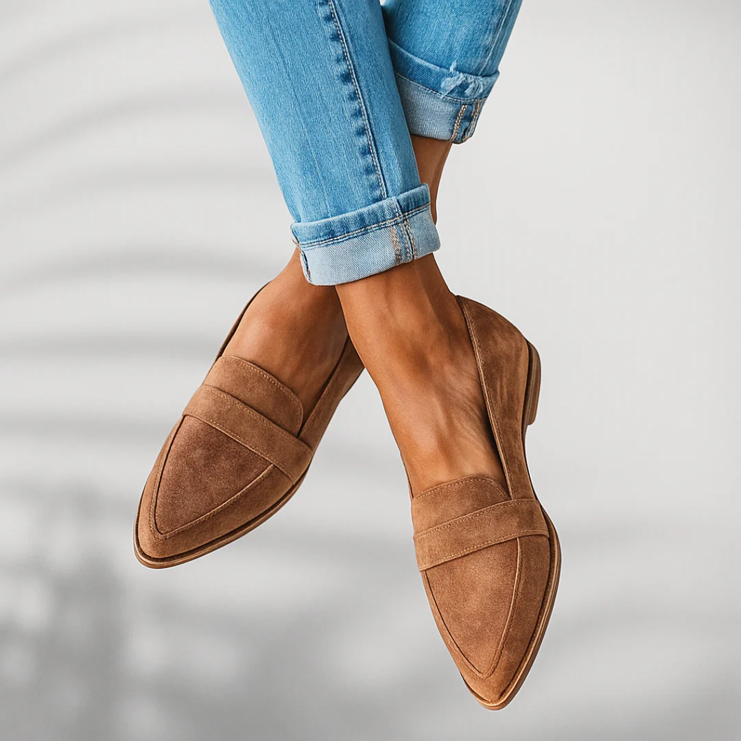 Rosa® - Mocasines ortopédicos de piel ⏐Edición Premium