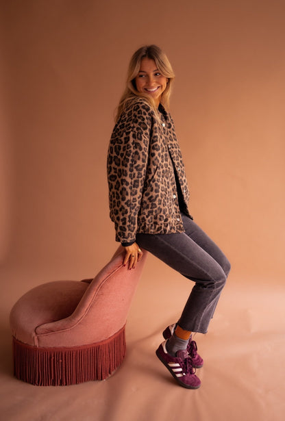 Charlene | Chamarra Leopardo