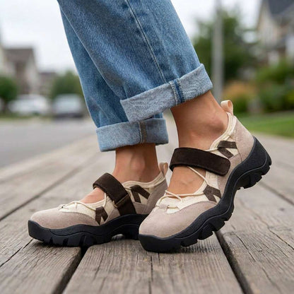 Velina | Zapatillas cómodas con cierre de velcro para Mujer