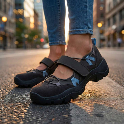 Velina | Zapatillas cómodas con cierre de velcro para Mujer