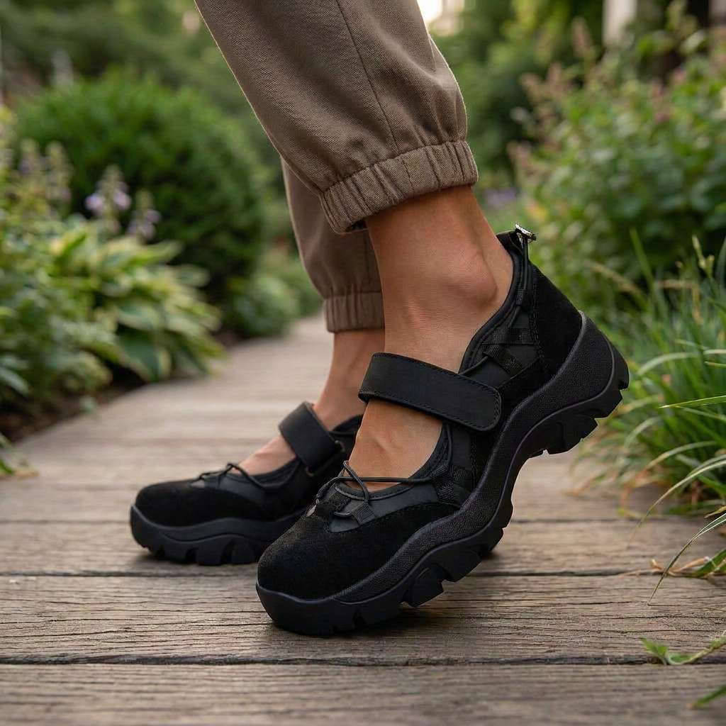 Velina | Zapatillas cómodas con cierre de velcro para Mujer