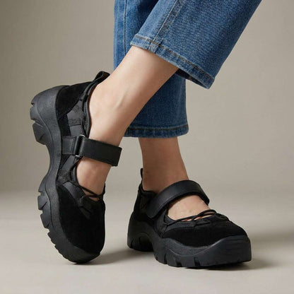 Velina | Zapatillas cómodas con cierre de velcro para Mujer