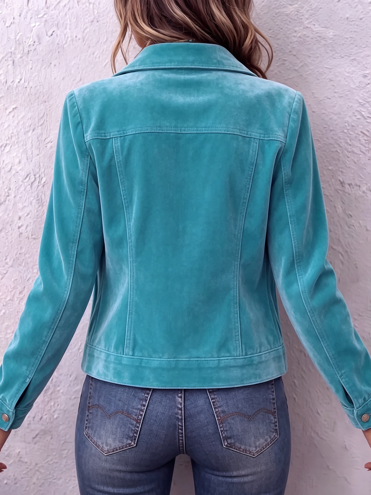 Raffaella | Chaqueta de Terciopelo Vintage Bohemio para Mujer