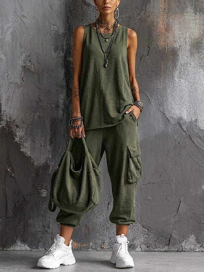 Noemi | Conjunto casual de comodidad urbana para mujer
