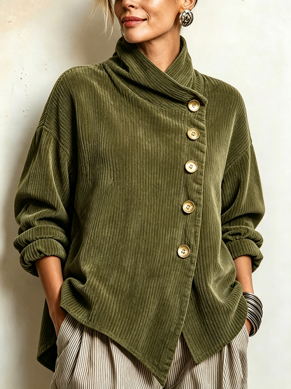 Capucine | Suéter de terciopelo con cuello alto para Mujer