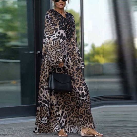 Virginie™ | Elegancia informal con estampado de leopardo