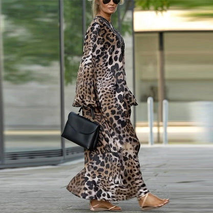 Virginie™ | Elegancia informal con estampado de leopardo