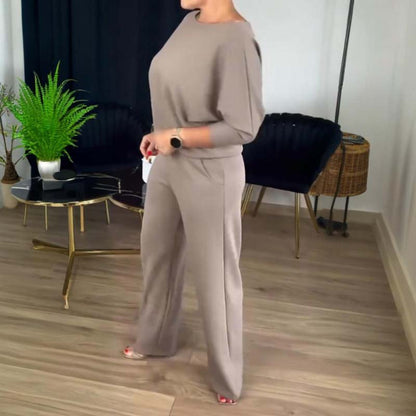 GABRIELLA | Conjunto de 3 piezas con cárdigan largo: Comodidad elegante y estilo versátil para cualquier ocasión