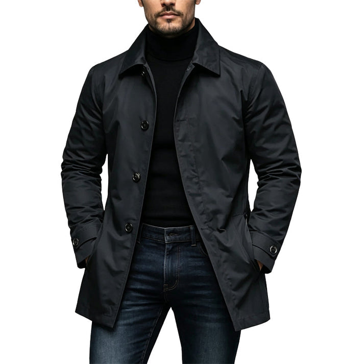 Varel | Chaqueta impermeable de media longitud para Hombre