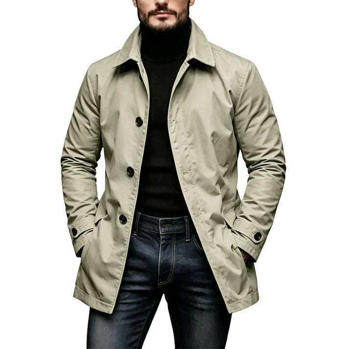 Varel | Chaqueta impermeable de media longitud para Hombre