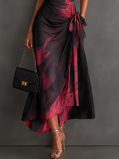 Andréa – Vestido Largo Cruzado para Mujer