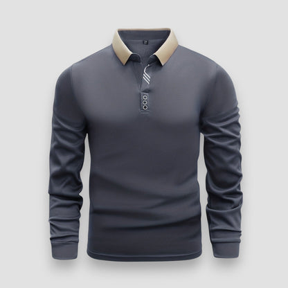 MONACO | POLO DE MANGAS LARGAS PARA HOMBRE